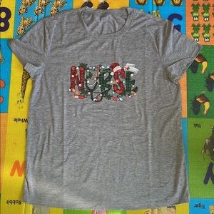 Christmas Nurse T-shirt